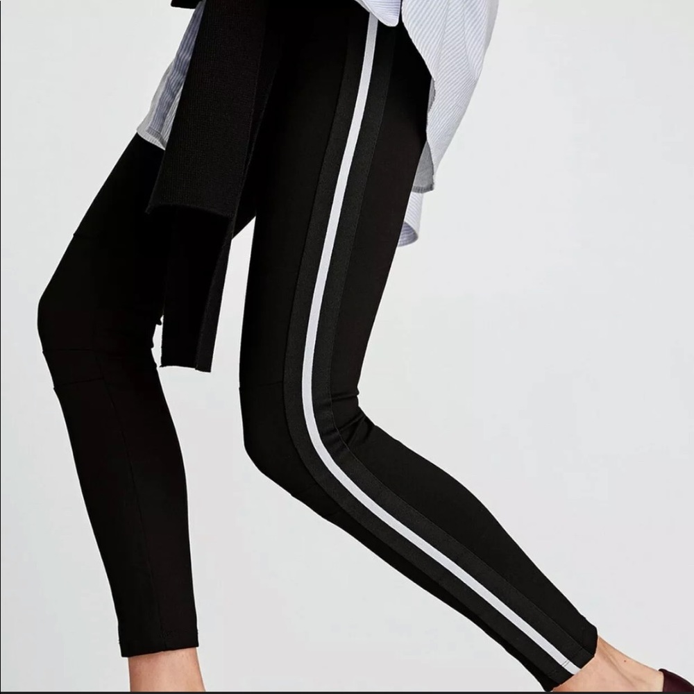 Zara Basic black leggings